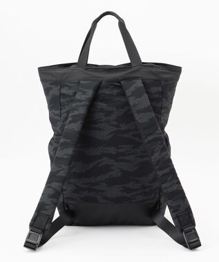 JOSEPH ABBOUD MOUNTAIN 【UNISEX】ポケッタブル 3Ｄエンボス2WAY バッグ ライトグレー系6