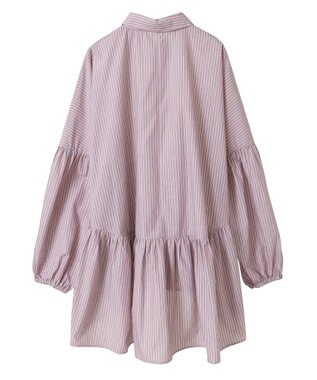 Green Parks ・ＥＬＥＮＣＡＲＥ　ＤＵＥ　ストライプシャツチュニック Pink