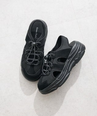 Green Parks メッシュコンビドロコードスニーカーサンダル