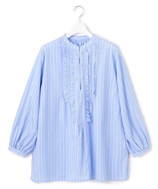 J.PRESS YORK STREET 【WOMEN】タイプライターフリンジ ブラウス