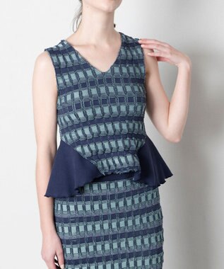 TRICOTE リンクスニットトップス【セットアップコーデ】 39NAVY