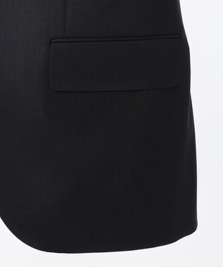 J.PRESS MEN 【HIGHLANDS PEPPIN MERINO】 シャドーへリンボン スーツ ネイビー系1