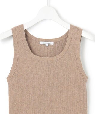 23区 S 【新色追加/Oggi6月号掲載】コットンリブ タンクトップ ブラウン系