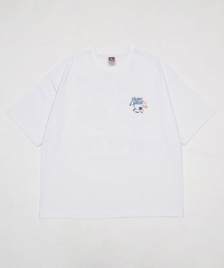 WEGO 【SMLサイズ展開】別注BENDAVISグラフィックT（SS） ホワイト