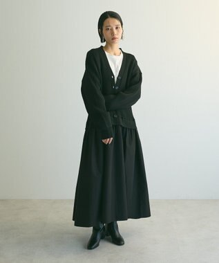 Green Parks ａ．ニットドッキングワンピース