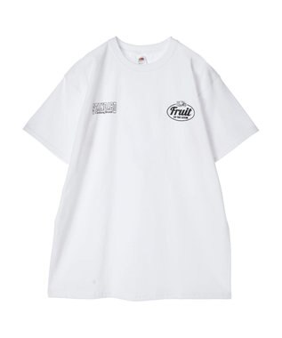 Green Parks ■　ＦＲＵＩＴ　ＯＦ　ＴＨＥ　ＬＯＯＭ　２ロゴｐｔＴＥＥ Off White