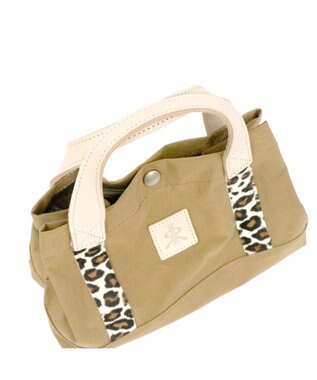 Regalo Felice 【軽量 / 秋冬にオススメ / 2way】トート小 / REGALO BE(ベージュ×ホワイトレオパード)