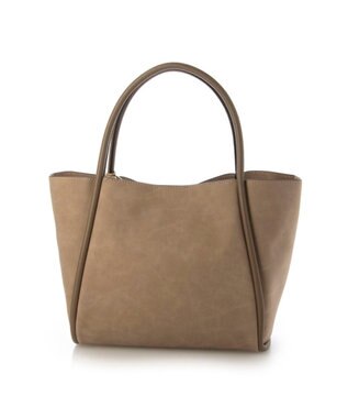 UNBILLION カシュカシュ cachecache / 通しハンドルパッチワークトート ベージュ