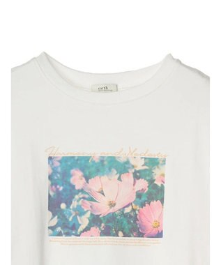 earth music&ecology Ｆｌｏｗｅｒ　グラフィックロンＴ A