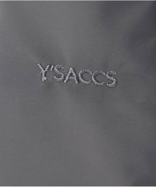 Y'SACCS ナイロンタフタショルダーバッグ たて型 ダークグレー