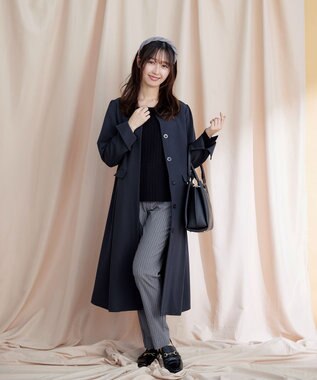 Tiaclasse 【洗える】ストレッチスリムパンツ グレー