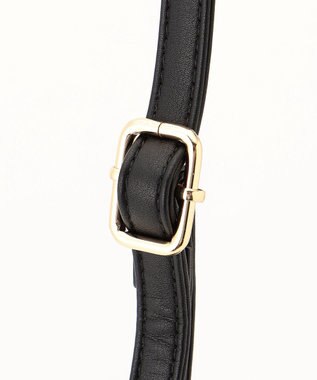 LA BAGAGERIE 【MONICA】キルティングショルダーバッグ ブラック