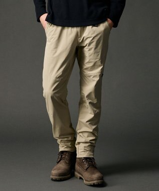JOSEPH ABBOUD MOUNTAIN 【暖か裏地付/2WAYストレッチ/5ポケット/ソフト】2WAYウォームストレッチ パンツ ベージュ系