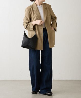 russet クラウズナイロン2WAYミニショルダーバッグ(CE-1683) Black