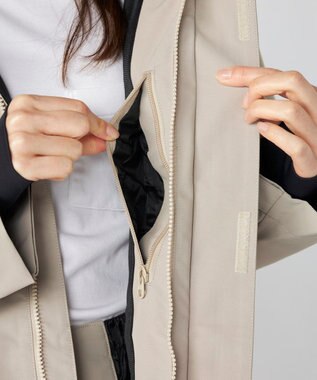 OP／FILA 【ocean pacific】スノーウェア ワークスタイルジャケット ベージュ