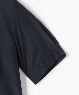 J.PRESS LADIES L エアリースパンボイル ワンピース ネイビー系