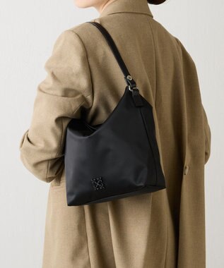 russet クラウズナイロン2WAYミニショルダーバッグ(CE-1683) Black