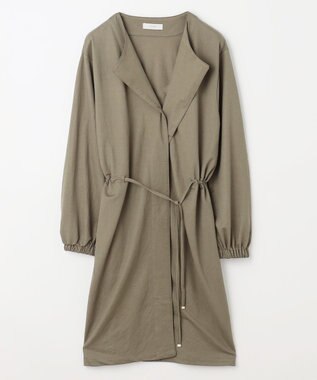 ANY 【洗濯機可/UVケア/接触冷感】ドロストピケカーディガン カーキ