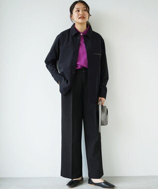 F/ACSION SHIGURE レインシャツジャケット NAVY