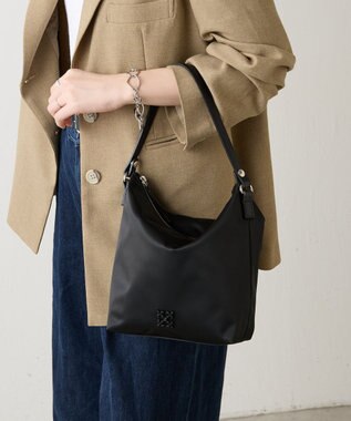 russet クラウズナイロン2WAYミニショルダーバッグ(CE-1683) Black