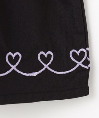 ANY KIDS キャミソール ドッキングTシャツ ブラック