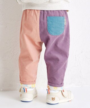 MIKI HOUSE HOT BISCUITS 【80-120cm】【NEW Color Series】コーデュロイ素材 パンツ マルチカラー