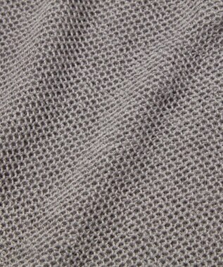 TOQUE 〈大草直子さんアドバイザー〉ベビーアルパカ×シルクハニカムニットフレンチトップス グレー