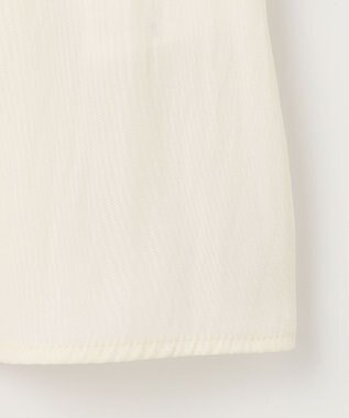 ANY SIS S 【低身長企画】フェミニンギャザー ブラウス アイボリー