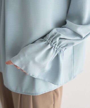 YECCA VECCA タックデザインブラウス Mint