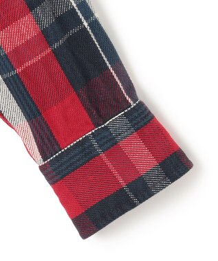 J.PRESS MEN 【AaronChang】【UNISEX】ヘビーフランネル シャツ / オーセンティックフィット ネイビー系4