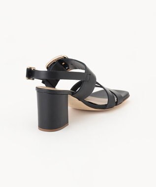 GRACE CONTINENTAL LUCA GROSSI バックルヒール ブラック