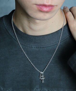 WEGO Mラインストーンモチーフネックレス 柄2