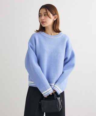 Green Parks ２ＷＡＹリバーシブルニットプルオーバー Blue