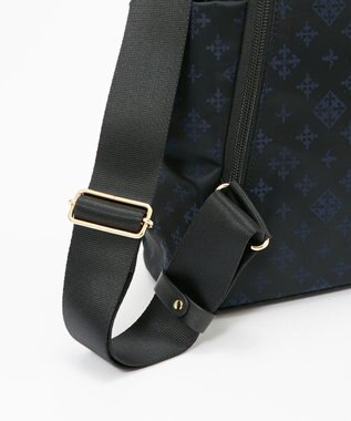 russet ナイロンジャガード2ハンドルリュックサック(SF-220) Black/Navy
