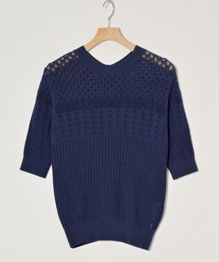 ONWARD Reuse Park 【組曲】ニット秋冬 ネイビー