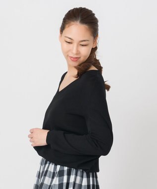 ONWARD Reuse Park 【ICB】ニット春夏 ブラック