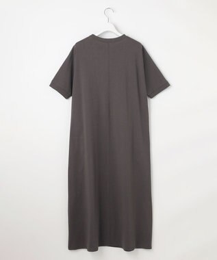 23区 【SLOW/一部店舗限定】MVSコットン T ワンピース グレー系