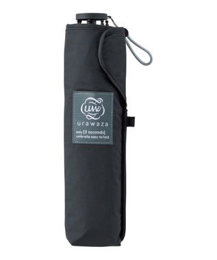 MOONBAT 【シリーズ累計本数20万本突破】3秒でたためる傘 urawaza(ウラワザ) 50cm UV ブラック