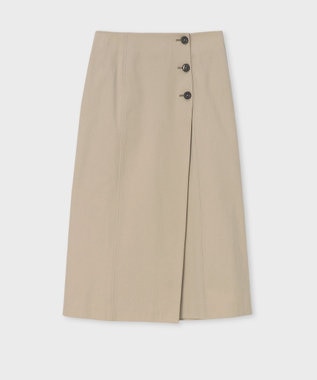 Paul Smith コットンギャバジン Aラインスカート