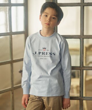 140-170cm】USAハウスロゴ ロングTシャツ / J.PRESS KIDS