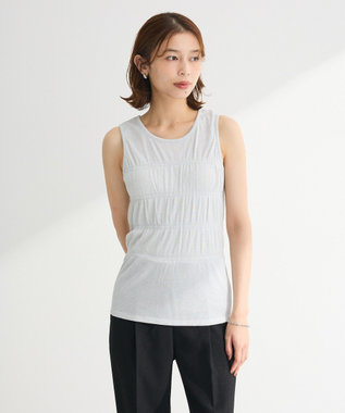 Green Parks ・Ｐｅｔｉｔ　Ｆｌｅｕｒ　シャーリングラメタンクトップ