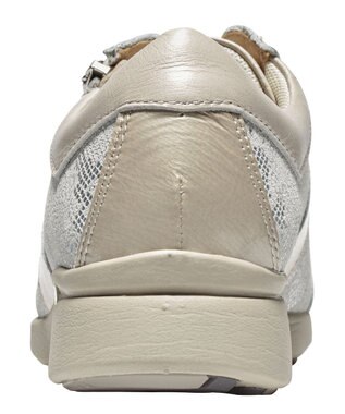 ASICS WALKING ペダラウォーキングシューズ 2E ヒール高3.0cm シルバー系