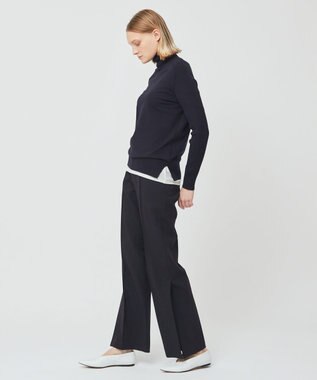 BEIGE， YUCCA / ストレートパンツ Navy