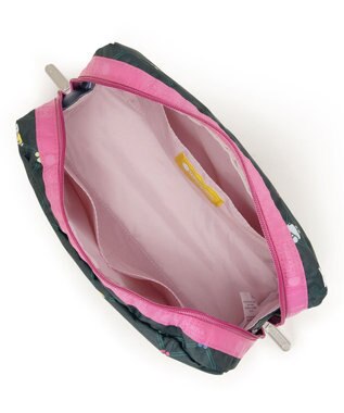 LeSportsac EXTRA LARGE RECTANGULAR COSMETIC/ミッフィーオーチャードグリーン/ピンク ミッフィーオーチャードグリーン/ピンク