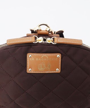 LA BAGAGERIE 撥水ナイロンキルティング3WAYリュック ワイン
