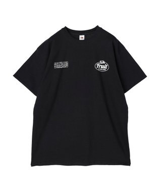 Green Parks ■　ＦＲＵＩＴ　ＯＦ　ＴＨＥ　ＬＯＯＭ　２ロゴｐｔＴＥＥ Black