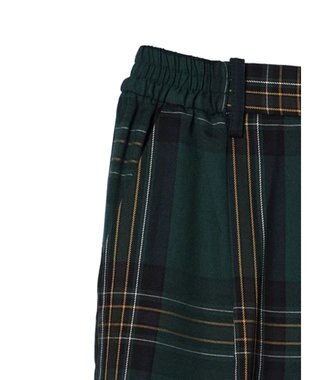 CRAFT STANDARD BOUTIQUE センタープレスチェックパンツ Check Green