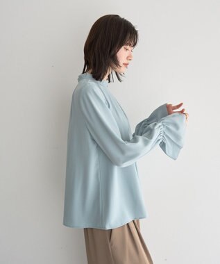 YECCA VECCA タックデザインブラウス Mint