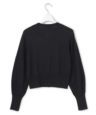 23区 【APPLAUDIR】コンパクト ラメカーディガン ブラック系