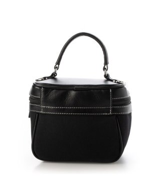 LA BAGAGERIE 【倉敷帆布】キャンバスバニティバッグ ブラック